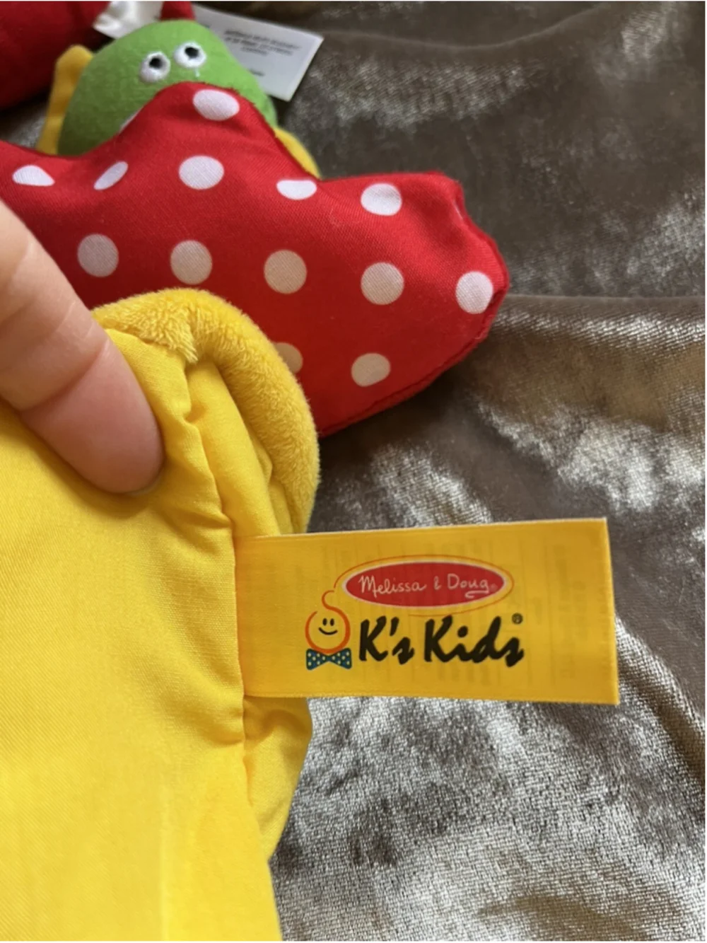 MELISSA AND DOUG K'S KIDS HUNGRY PELICAN #9154 PLUSH FIGURE TOY. SEE PHOTOS